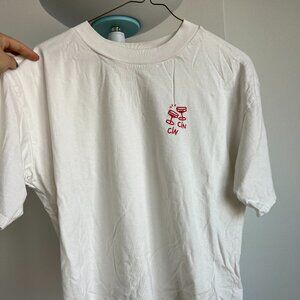 Adorable "Cin Cin!" graphic tee